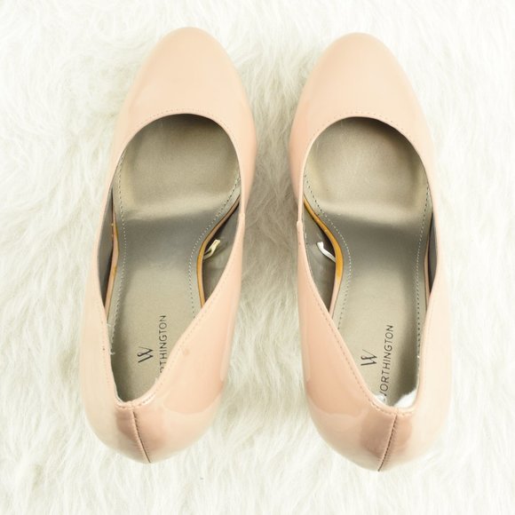 Worthington Beige High Heel Pumps Size 8.5 - Picture 5 of 10